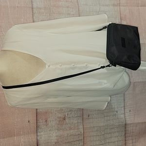 Jujube Black/Brown Camouflage Crossbody Bag with Wristlet